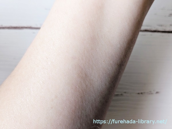 シェルシュール モイストバリアクリームAS使用後の肌